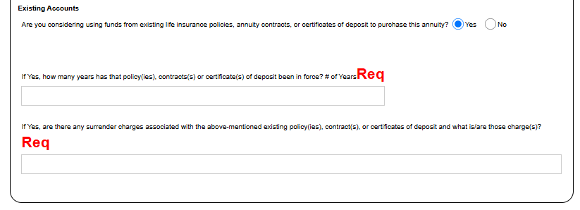 El Annuity Suitability Questionnaire
